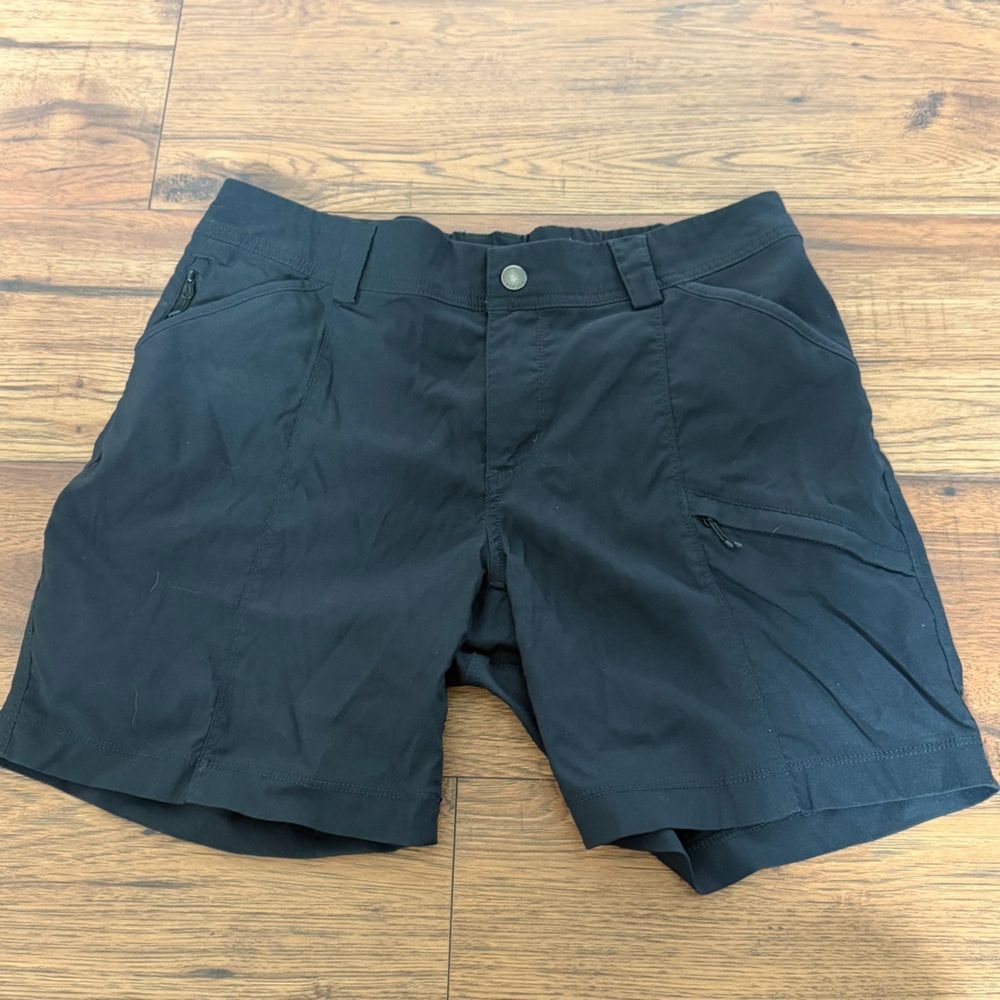 Duluth Trading Co Women’s Dry on the Fly 7 inch Short Black Size 12 EUC - Picture 2 of 10